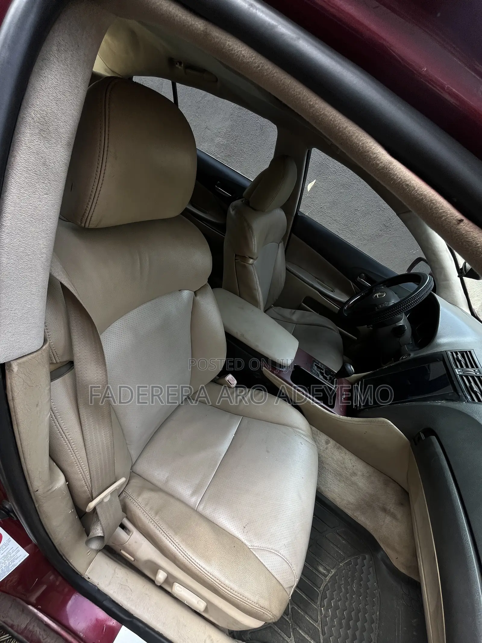 Lexus GS 350 2007 Red