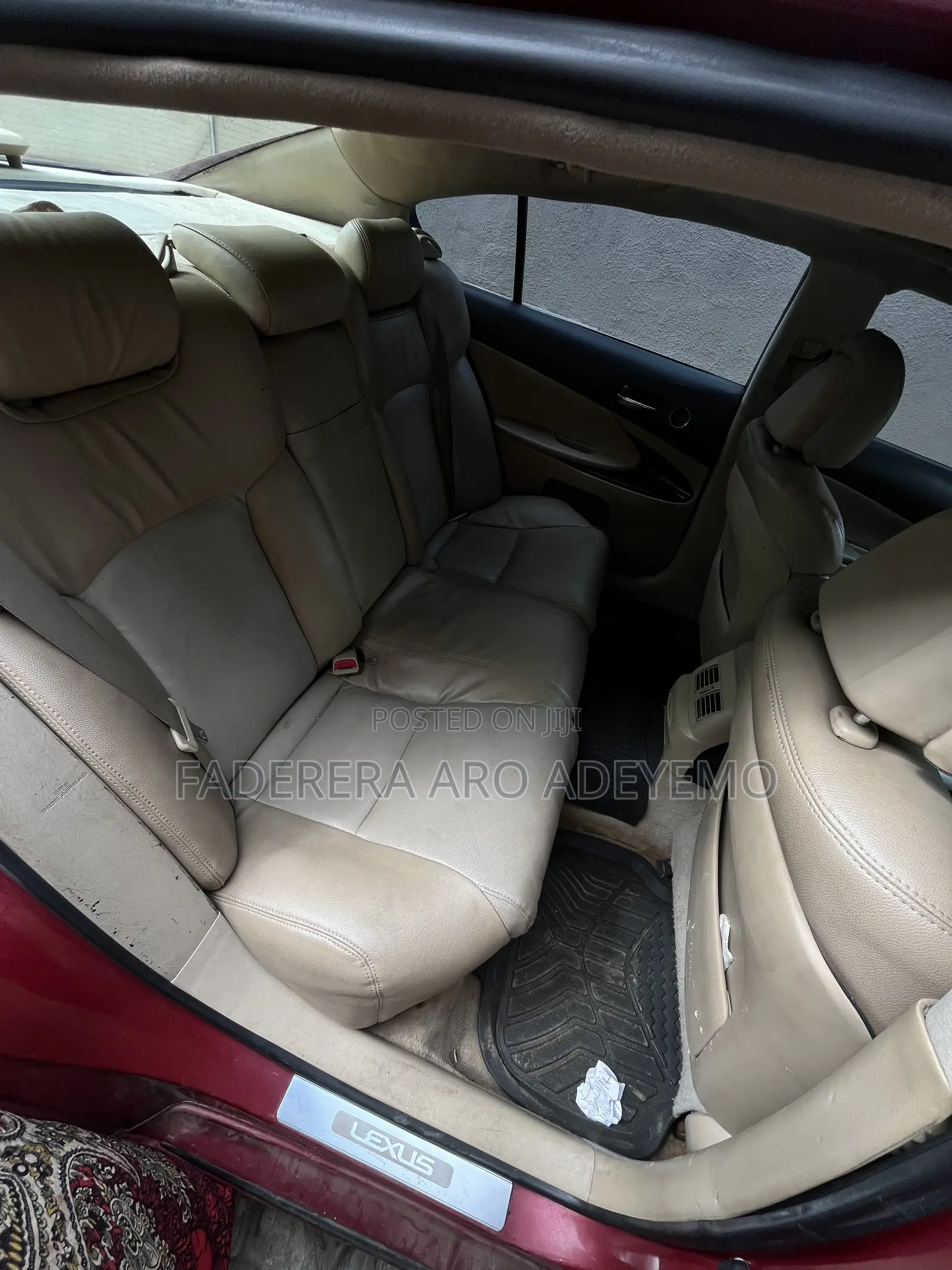 Lexus GS 350 2007 Red