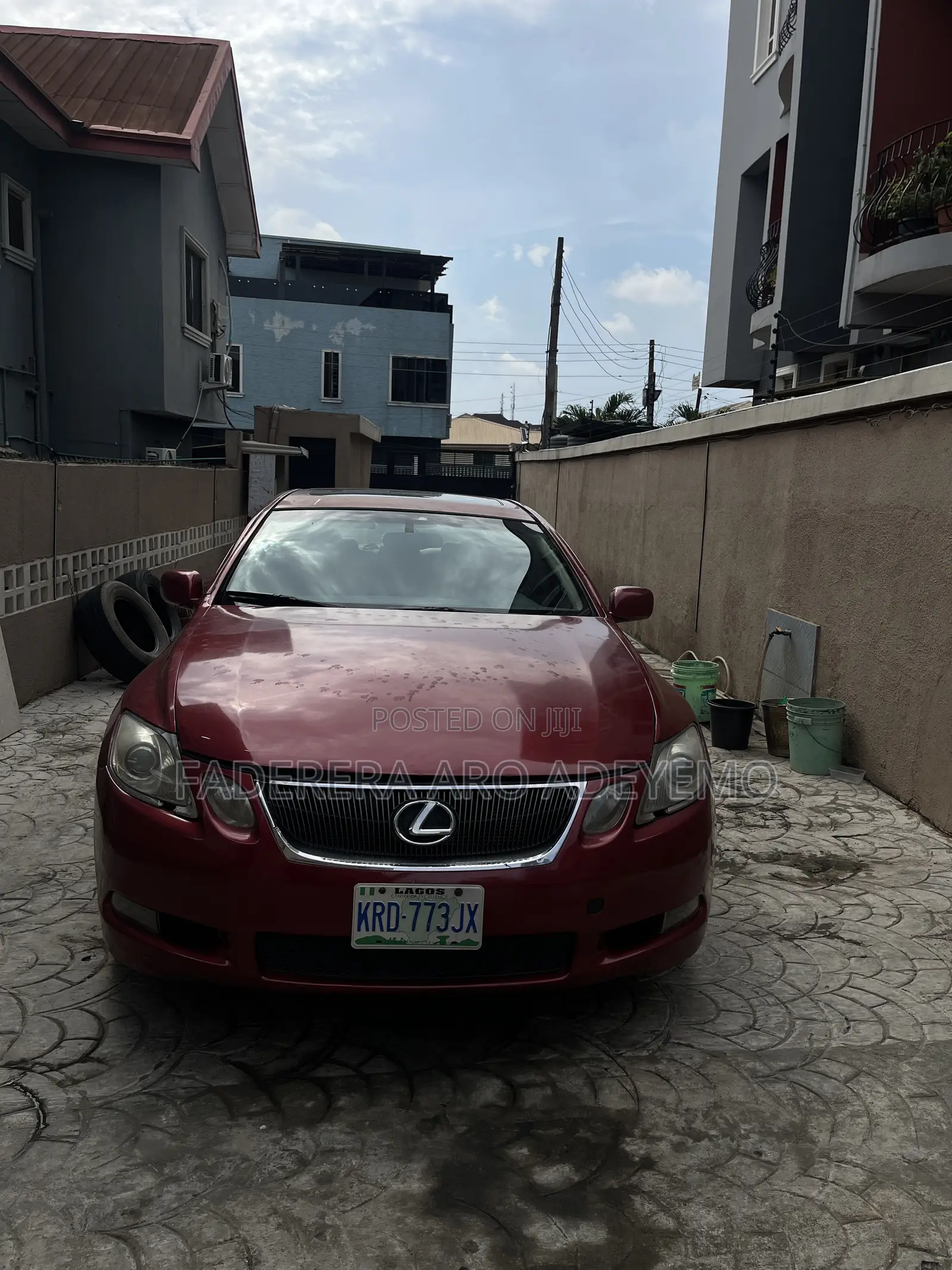 Lexus GS 350 2007 Red