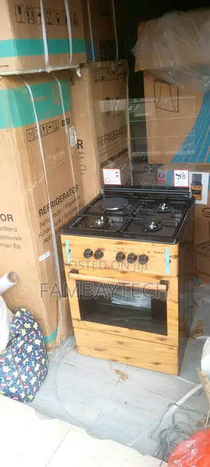 Maxi 3 Gas Plus Electric Cooker Ready