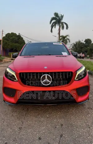 Mercedes-Benz GLE-Class GLE 400 4MATIC 2017 Red