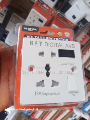 HEMAX ROSE Digital Voltage Protector – Smart Power Protection for Home