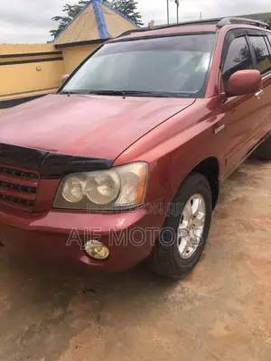 Toyota Highlander 2003 Red