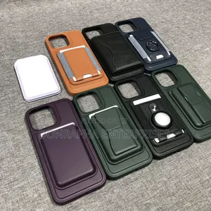 iPhone Wallet Case With Card Holder – Shockproof Protective Cover