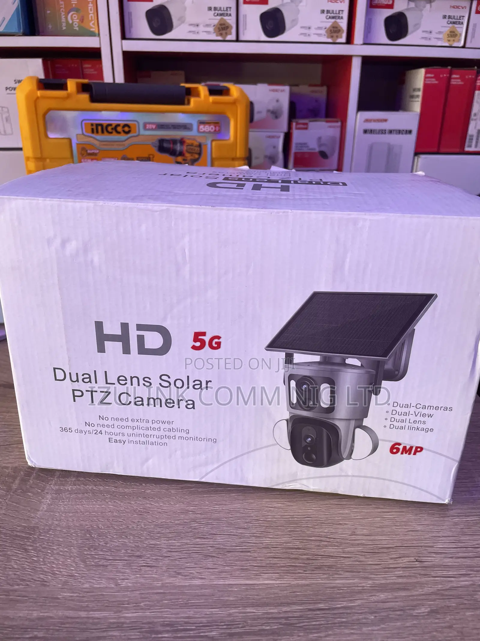 Solar Ubox CCTV Camera