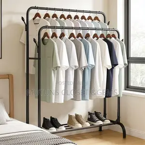 Double Clothes Rack