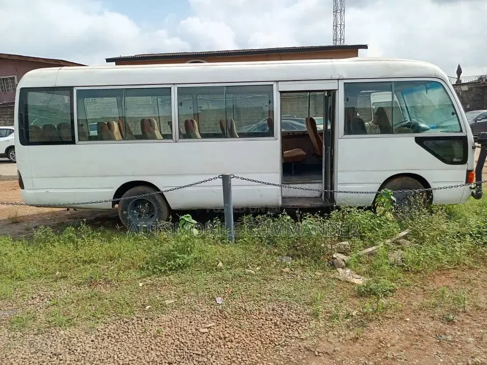 Toyota Coaster 2011 White