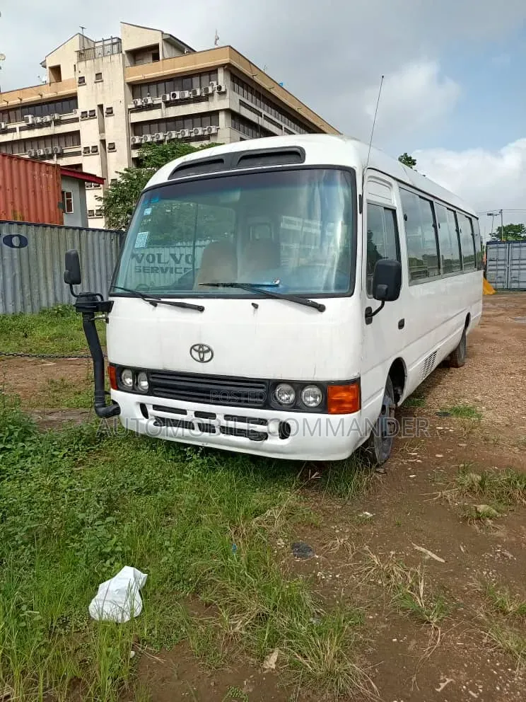 Toyota Coaster 2011 White