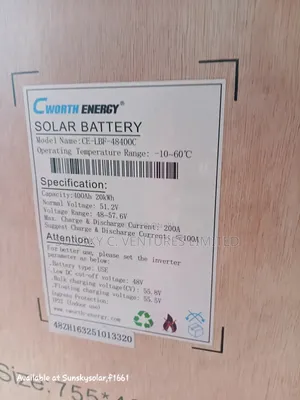 Power Bigger Loads With the 20kWh 51.2V Cworth Lithium Battery