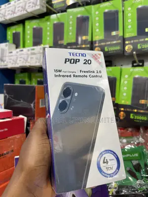 New Tecno Pop 20 64 GB Black