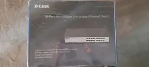 D-Link 16-Port 10/100 MBPS Unmanaged Ethernet Switch (Model DES-1016D)