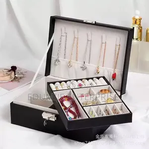 Double Layer Jewelry Box
