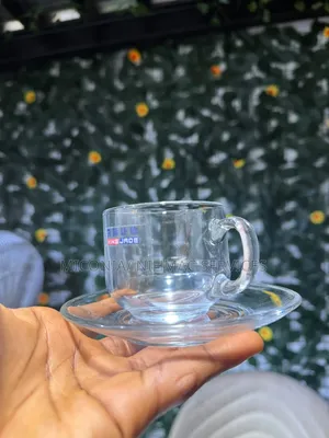 6 in 1 Transparent Glass Tea Cups