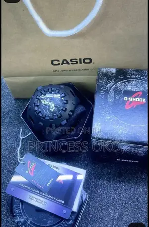 Casio G-Shock Wristwatch With Box Accessories