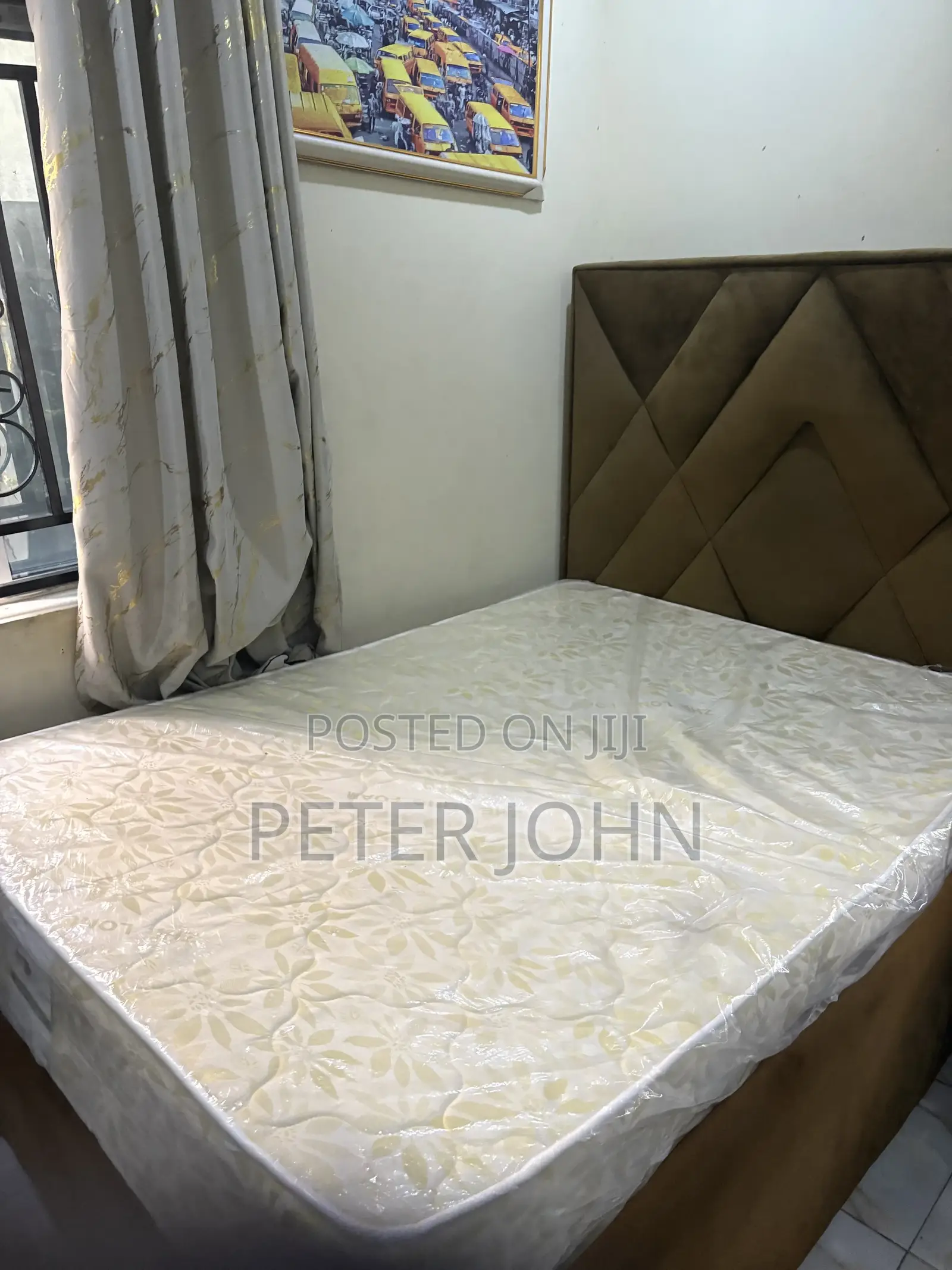 Bed and Bed Frame