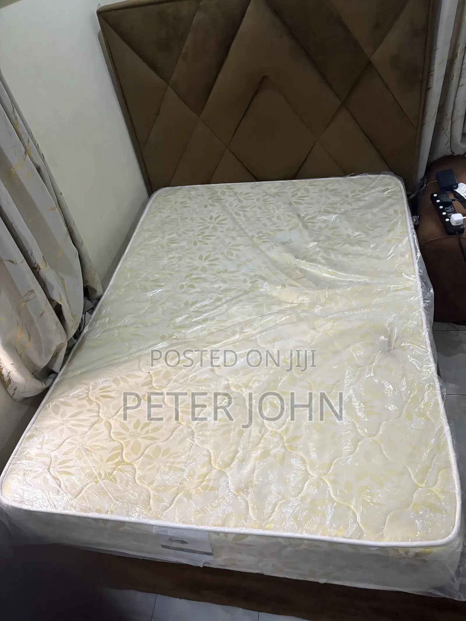 Bed and Bed Frame