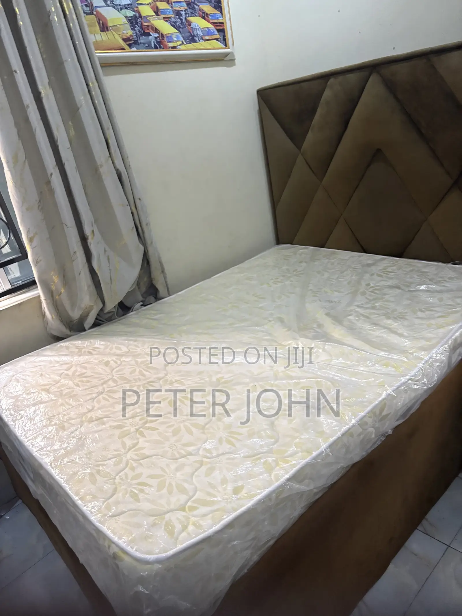 Bed and Bed Frame