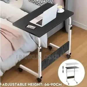 Adjustable Mobile Laptop Table | Height Adjustable Rolling Computer