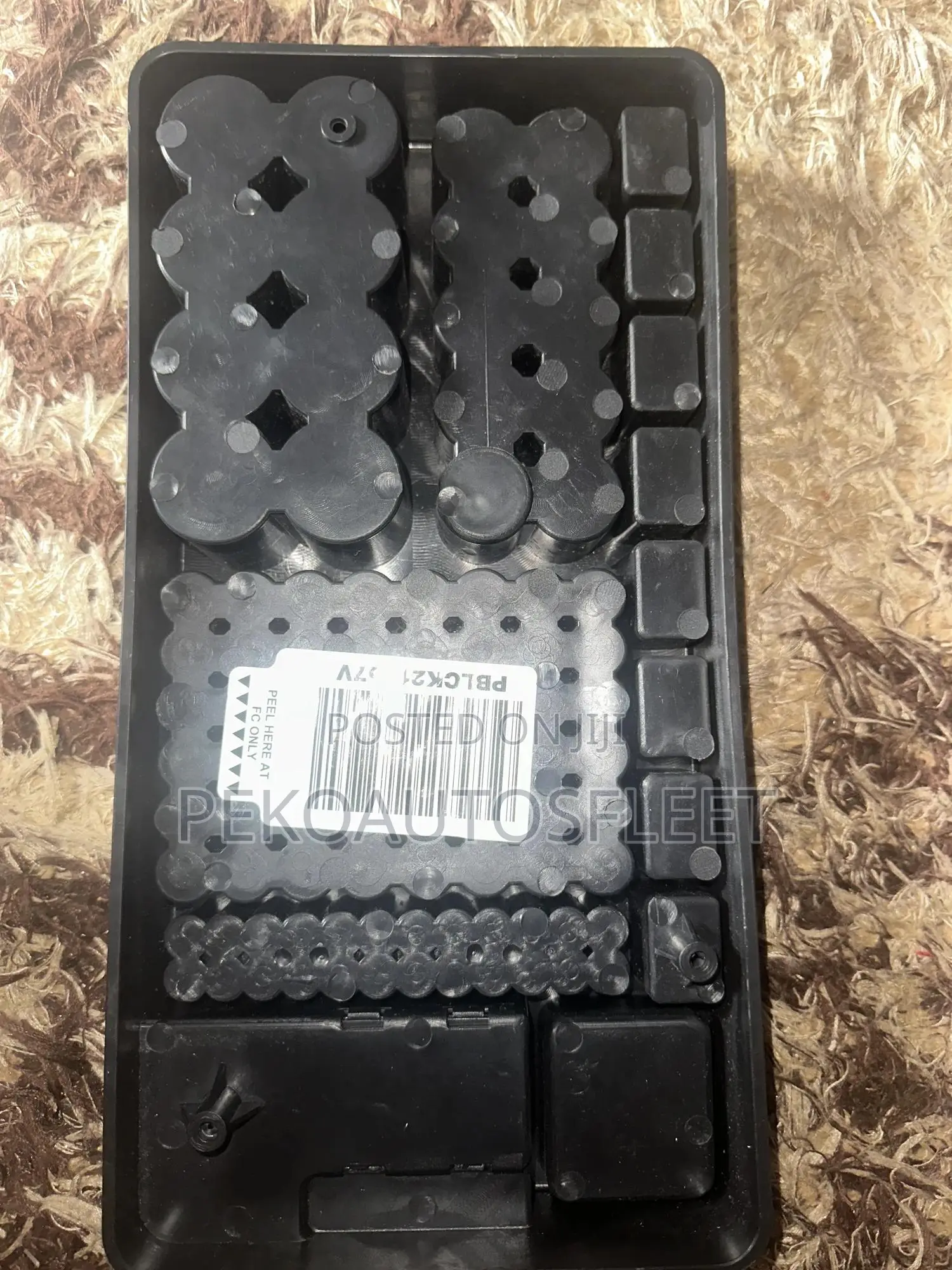Battery Organizer With Tester
