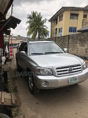 Toyota Highlander V6 4x4 2005 Silver