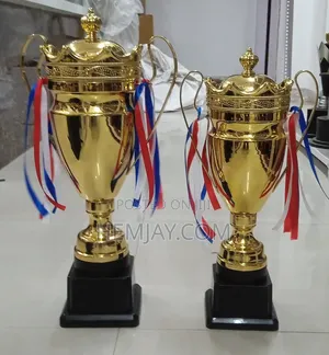 Classic Quality Golden Trophy Cup for Sport and Events