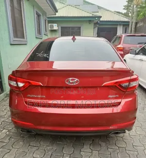 Hyundai Sonata 2015 Red