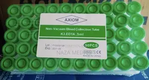 AXIOM Non-Vacuum Blood Collection Tubes — EDTA