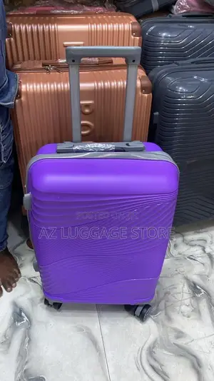 Smalll Size Hand Luggage Box Pink Color Rubber