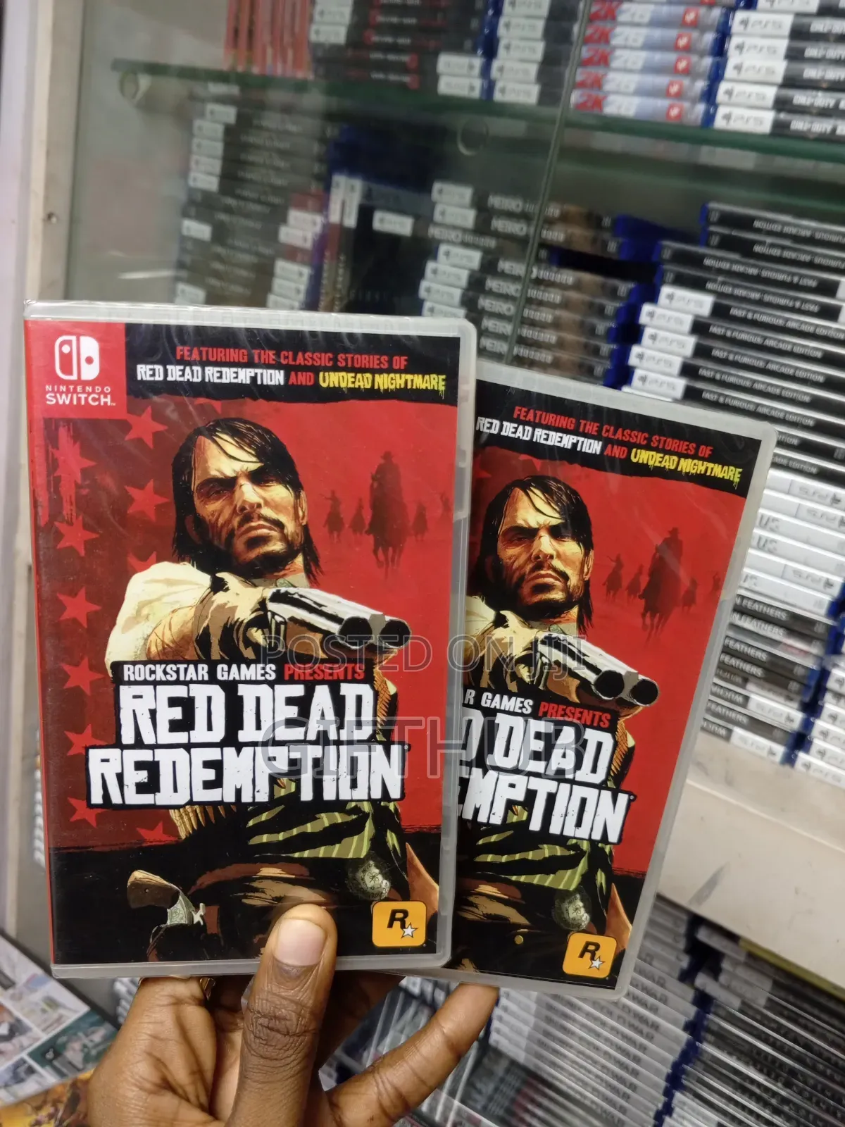Red Dead Nintendo Switch Game