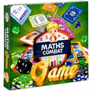 Maths Combat Educational Board Game for Kids Ages 8 and Up