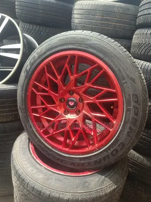 19rim Red Wit Tyres and 22 Rim Benz Wit Tyres