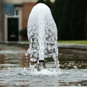 Stainless Steel Europe Ice Fountain Nozzle Spray Head Pond Sprinkler,