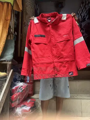 Flame-Resistant Safety Coverall
