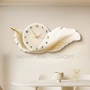Feather Wall Clock