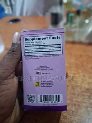 Nature's Field Vitex Chaste Tree Berry 500mg 100 Capsules – Hormonal S
