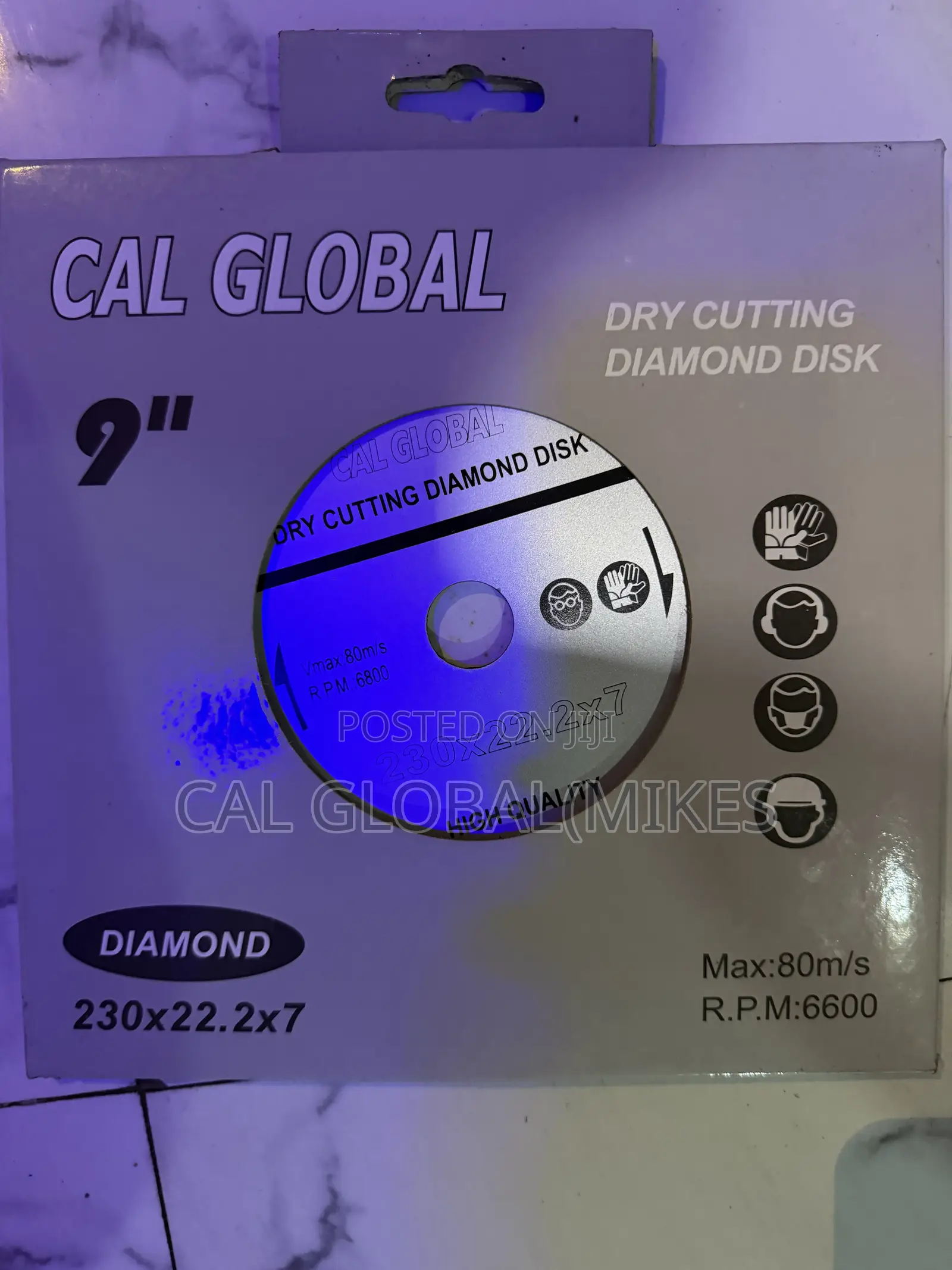 9” Original Diamond Cutting Disc