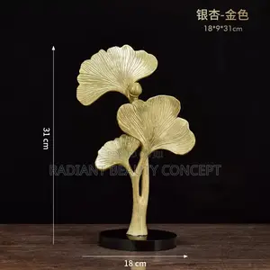 Ginkgo Leaf Resin Decor