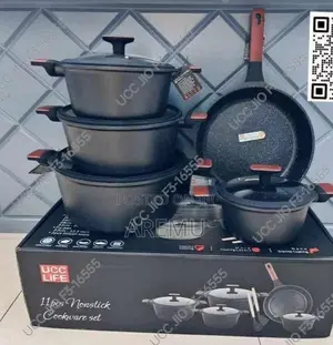 Ucc Life 11pcs Nonstick Cookware Set