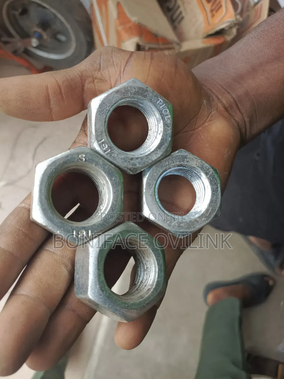 M46 Hex Machine Thread Nut