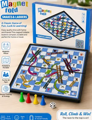 Snake and Ladder Game Foe Adult and Kids