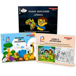 3 in 1 Kids Educational Colouring Books Bundle (Ages 4 to 9 Plus)