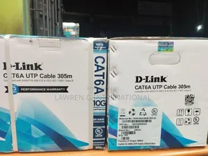 D-Link Cart6A UTP 305m 100% Copper Networking Cable