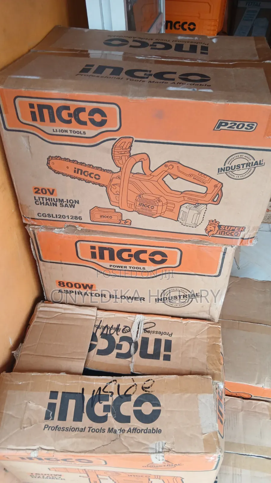 Reachergeable Chain Saw Machine