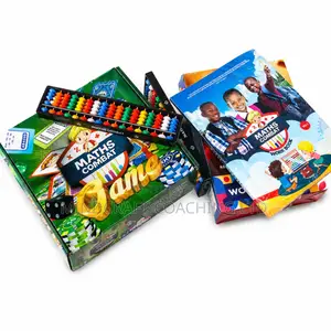 Maths Genius Kit With Educational Board Game and Abacus Workbook