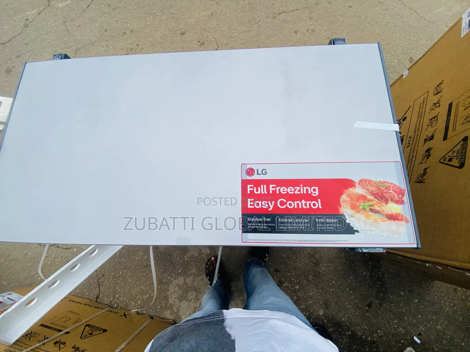 LG Chest Freezer 300L