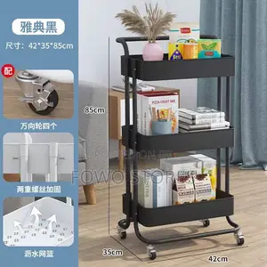 3tier Multipurpose Storage Trolley