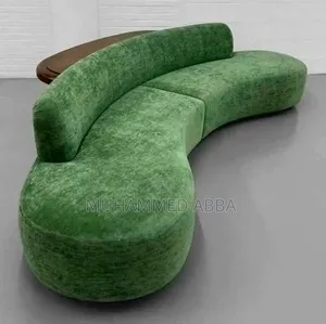 Modern Curved Sectional Sofa - Comfortable Seater