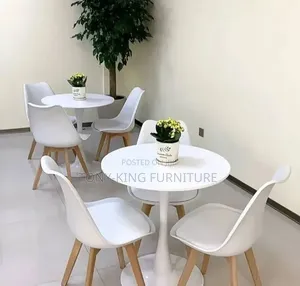 Modern Imported Round Top Wooden Dining Table
