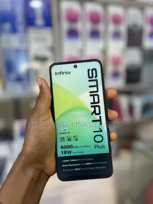 New Infinix Smart 10 Plus 128 GB Black