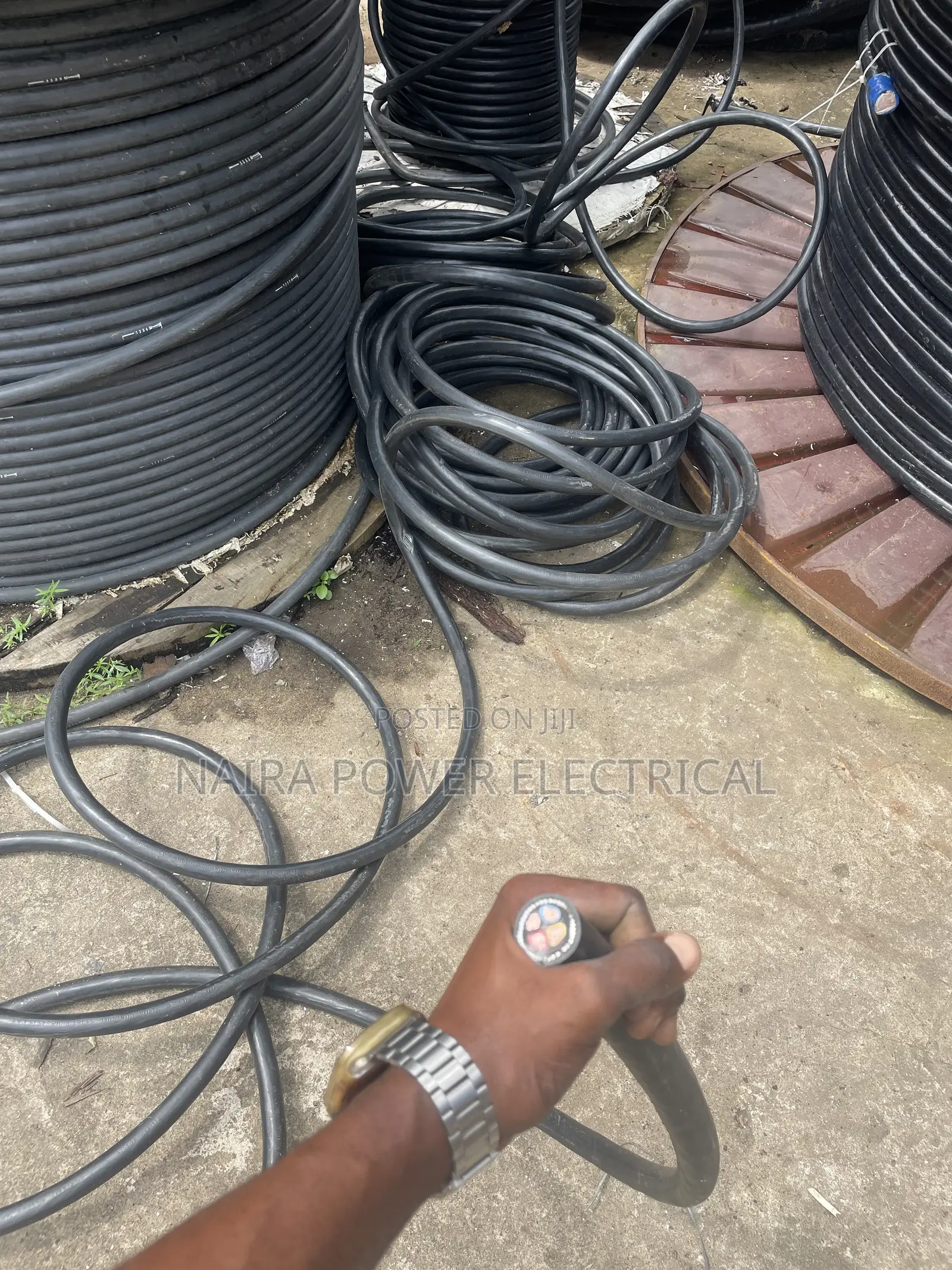 25mm 4core Armored Cable